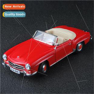 Mercedes 1:18 Mercedes 190 alloy car model retro classic car
