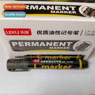 Lexu oil-based marker black large-capacy ink refillable larg