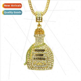 bottle pendant necklace Korea accessories perfume new cute