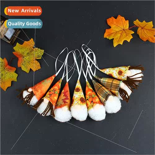 Harvest Festival Figurine Hanging Autumn Cute Faceless Old M