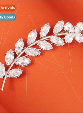 Mori zirconia hairpin Europe new bangs a word clip girl side