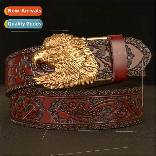Bully eagle head automatic buckle men belt casual fashion Ta