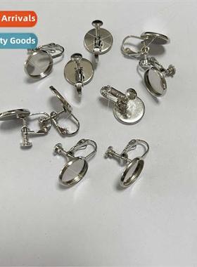 10mm flat spiral copper ear clips diy accessories accessorie