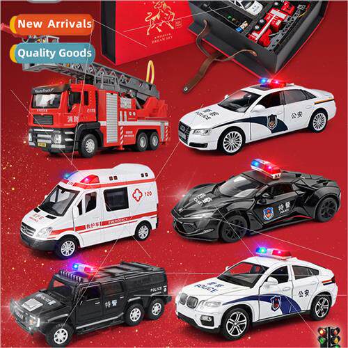 Children fire engine toy book police car toy car ambulance b
