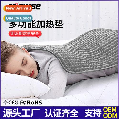 Heating body warming blanket soft plush electric heating bla