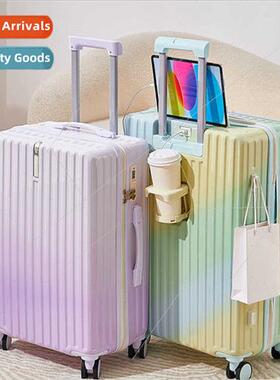 Gradient color luggage new female 20 inch high value trolley