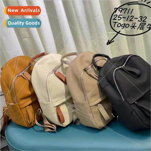 backpack large capacy cowhide hundred matching commuter back