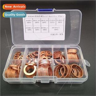 Copper Oil Seal DIN7603 Box Purple Gasket Set 135PCS