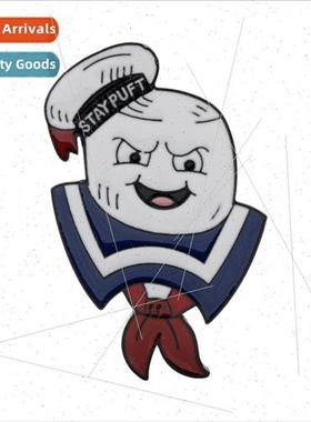 Movie Peripherals Ghostbusters Pin Marshmallow Ghost Enamel