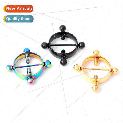 no piercing adjustable stainless steel piercing jewelry nipp