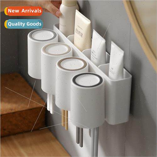 Toothbrush holder cup set mouthwash cup shelf 适用three or f
