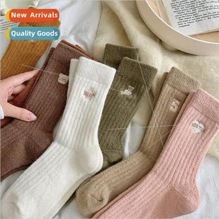 winter women warm stockings Wool autumn socks