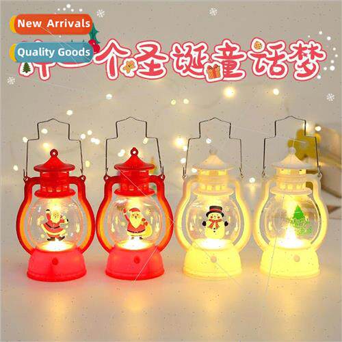 Scandinavian Santa Claus snowman luminous portable kerosene