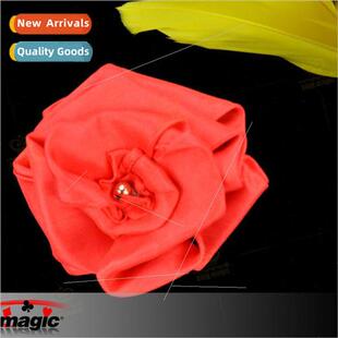 Rose Red Yellow G0456 Stage Scarf Blue