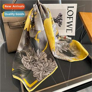 winter fashion scarf new dec warm fall silk Korean mulberry