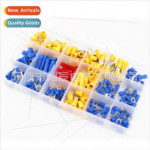 180pcs Cold Pressed Terminals Wiring Terminals Copper Pre-In
