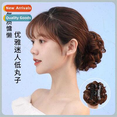 Wig female short hair fashion grab clip  curly hair package