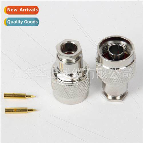 Pure copper RF connector N-J-5 mounted 50-5/5D-DB cable N ty