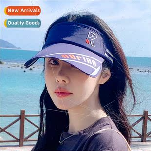 silk hollow outdoor brim summer ice female Retractable cap
