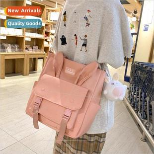 ins soft girl cute rabb ears shoulder bag 2023 lerary leisur