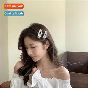 hair clips eight flash luxury rhinestone clip Exquise side
