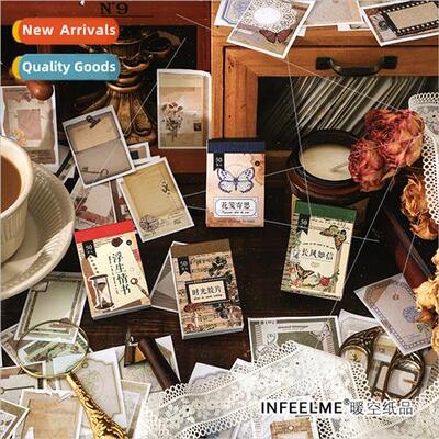 Japanese paper sticker book Twilight to the letter Vintage l