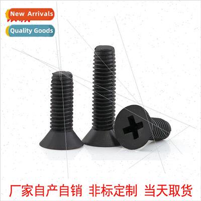 Black plastic screws insulated plastic screws flat head Phil