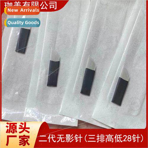 Semi-permanent tattoo embroidery handmade fast lip bleaching