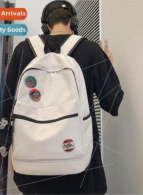 Shoulder bag new 2021 Korea simple backpack class large capa