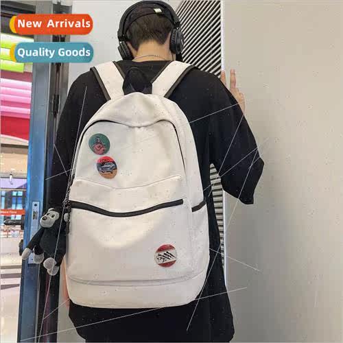 Shoulder bag new 2021 Korea simple backpack class large capa