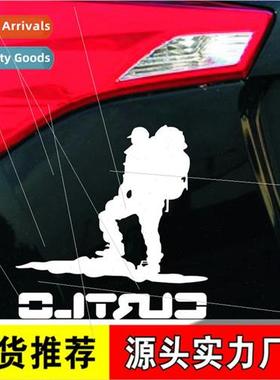 Hiking Stickers Traveler Stickers Off-Road Stickers Mountain