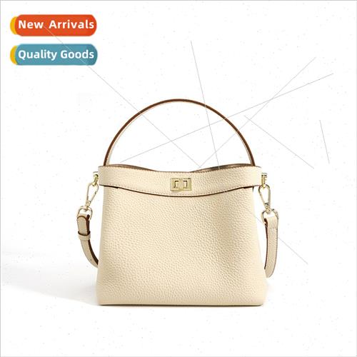 Bag 2023 New Vegetable Basket Women Bag Leather Bucket Bag c