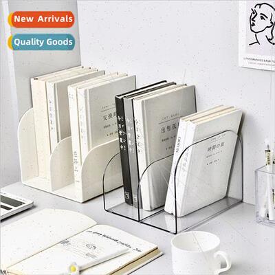 Desktop book stand office plastic storage gods supplies book