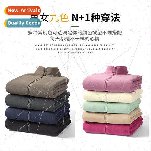 Couple fleece jacket warm padded thickened autumn winter  nd