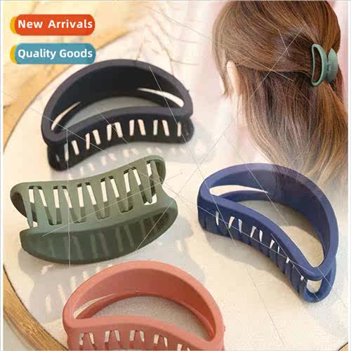 Korea frosted scratch clip large back head bath hair clip co