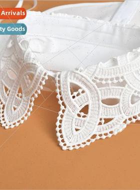 Autumn winter new whin bottoming false collar lace edge lace