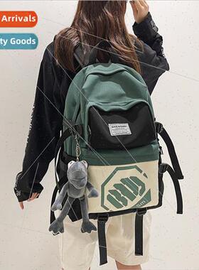 Large capacy schoolbag male 2022 fashion nd computer backpac