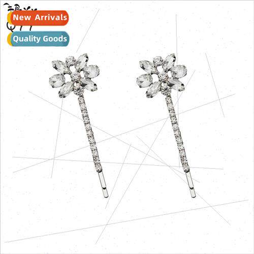New hair accessories diamonds one word clip ins hair clips d