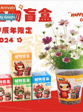 Year Dragon limed children planting plants blind box small p