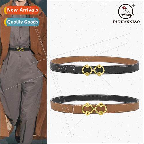 Premium sense ladies belt personalized fashion female skirt