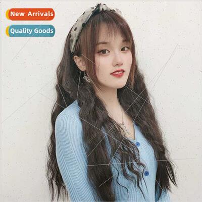 mulated Hair Corn Perm Hair Bands Half Head Covers Fashion F