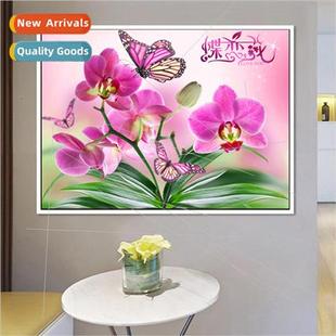 new painting modern butterfly flo Full love diamond