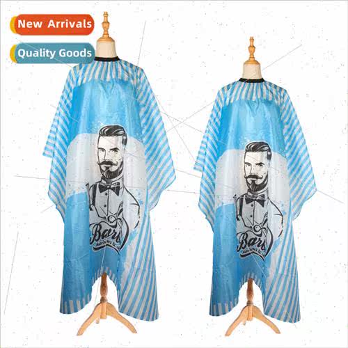 striped printed hair salon oil baking shawl cloth cloth home