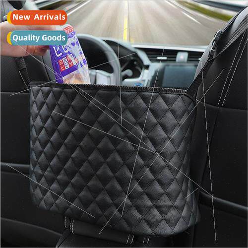Car Organizer Leather Hanging Put Bag Blocking Storage Betwe