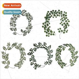 green fake leaves climbing simulati Shade plants landscaping