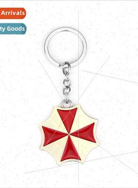 Resident Evil Keychain Embraer Umbrella Pendant Alloy Oil Dr