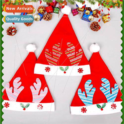 Christmas Decoration Supplies Hat Puffer Christmas Hat Child