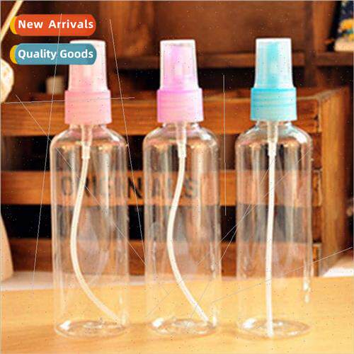 Transparent plastic spray bottle cosmetic dispenser spray bo