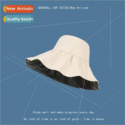 Fisherman hat oversized brim summer vinyl sun hat sun hat ou