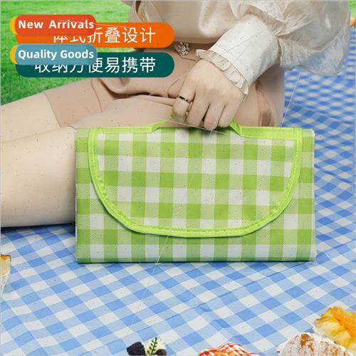 Outdoor picnic mat tent moisture-proof mat camping grass mat